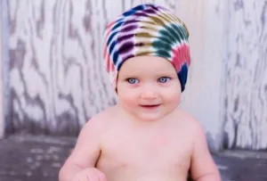 Earth Tone Tie Dye Hat