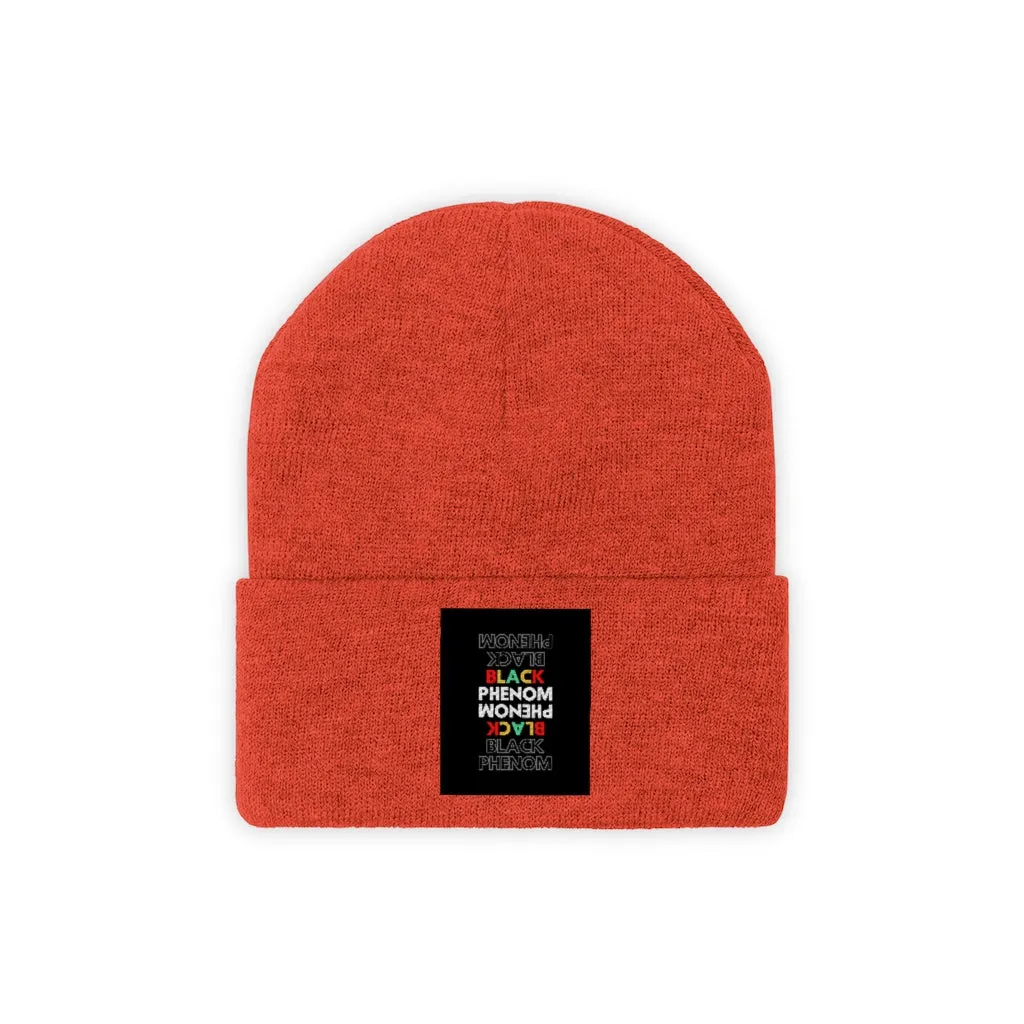 Embroidered Knit Beanie (Black Love Rocks Official - Black Phenom)