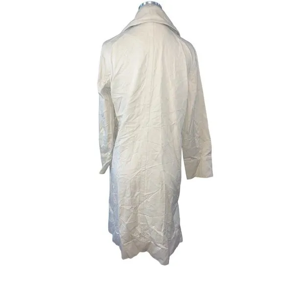 Everlane The Drape Trench in Sandstone XSmall New no belt Womens Jacket
