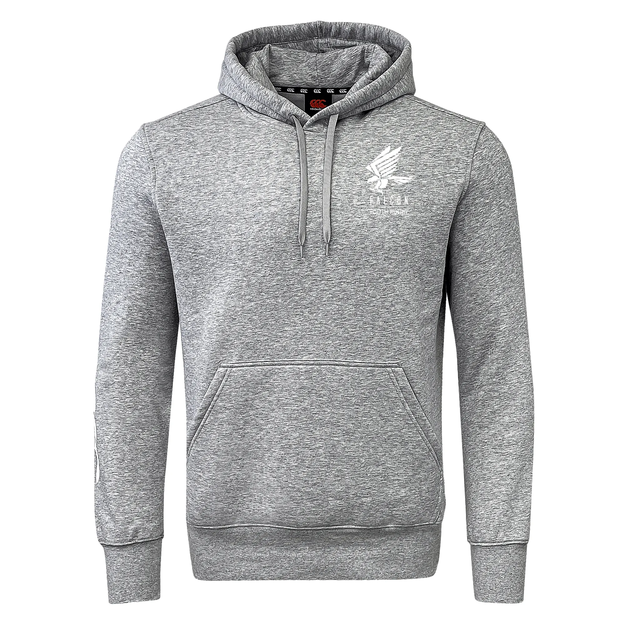 Falcon Youth Rugby Embroidered Club Hoodie by Canterbury