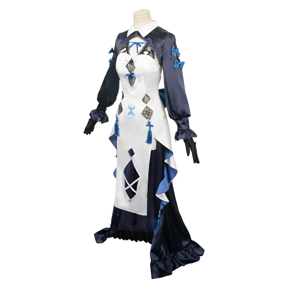 Fate/Grand Order Morgen Seventh Anniversary Gown Suit Cosplay Costume Outfits