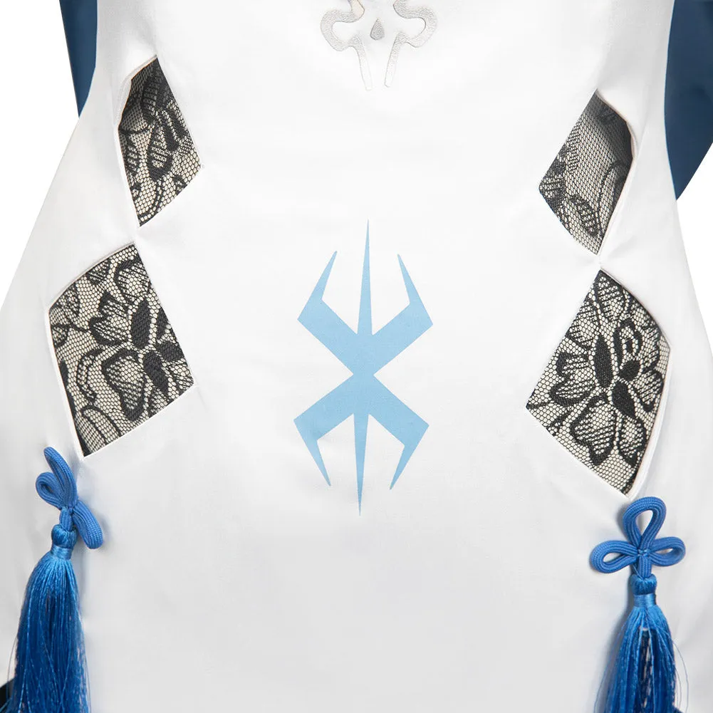 Fate/Grand Order Morgen Seventh Anniversary Gown Suit Cosplay Costume Outfits