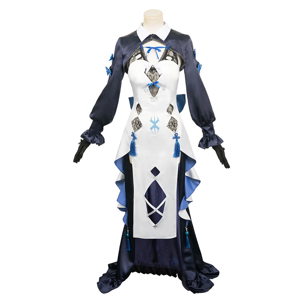 Fate/Grand Order Morgen Seventh Anniversary Gown Suit Cosplay Costume Outfits