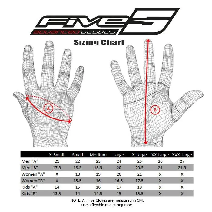 FIVE  E3 Glove Black