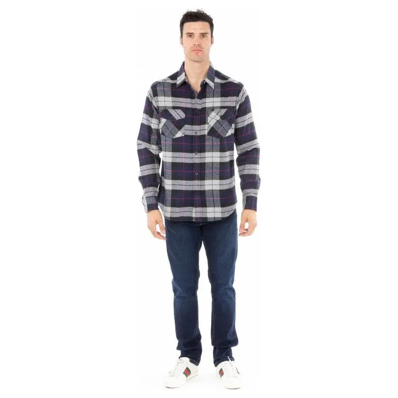 Flannel shirt blue