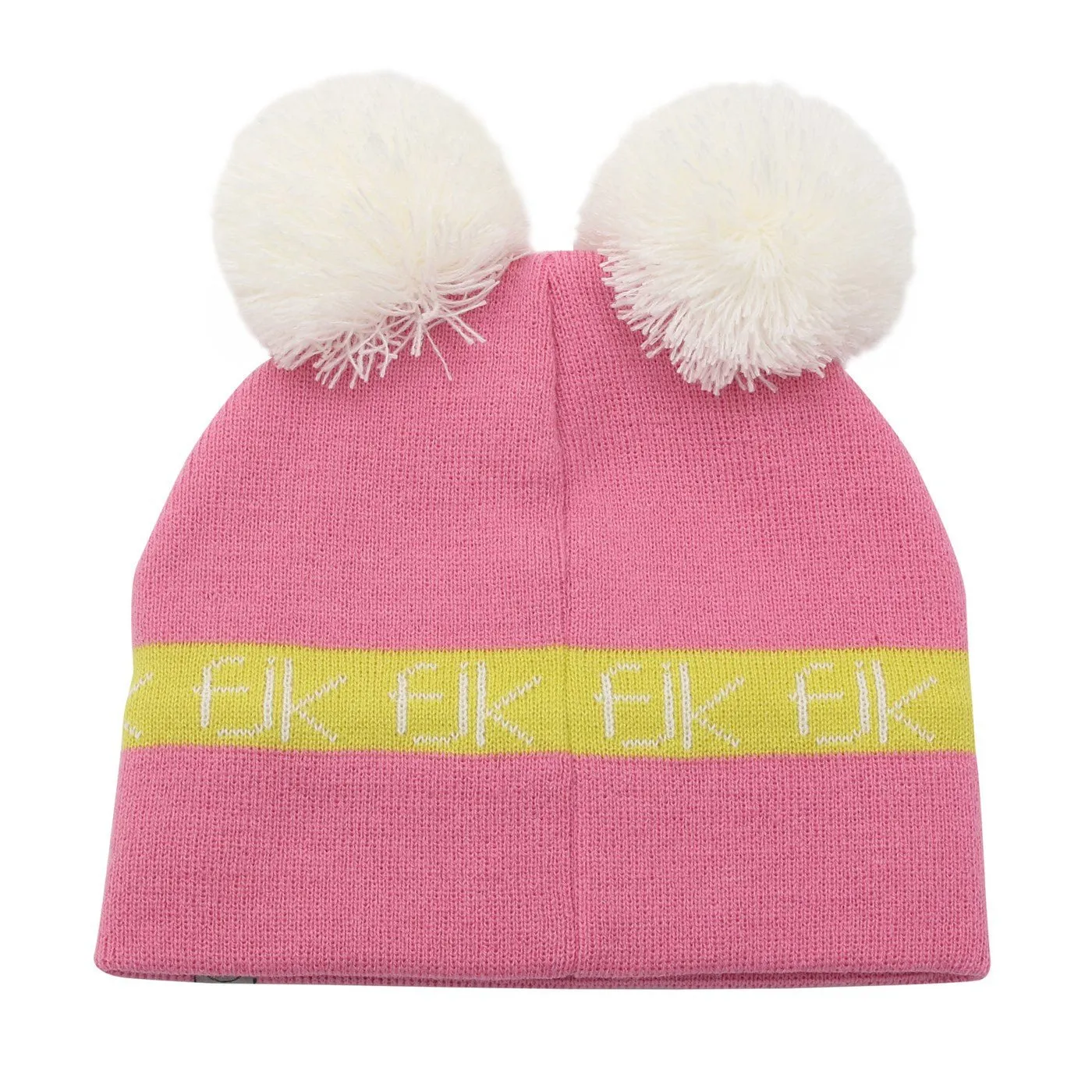 FLAPJACKKIDS  - Knitted Toque Ski Goggles Pink Med/Lrg