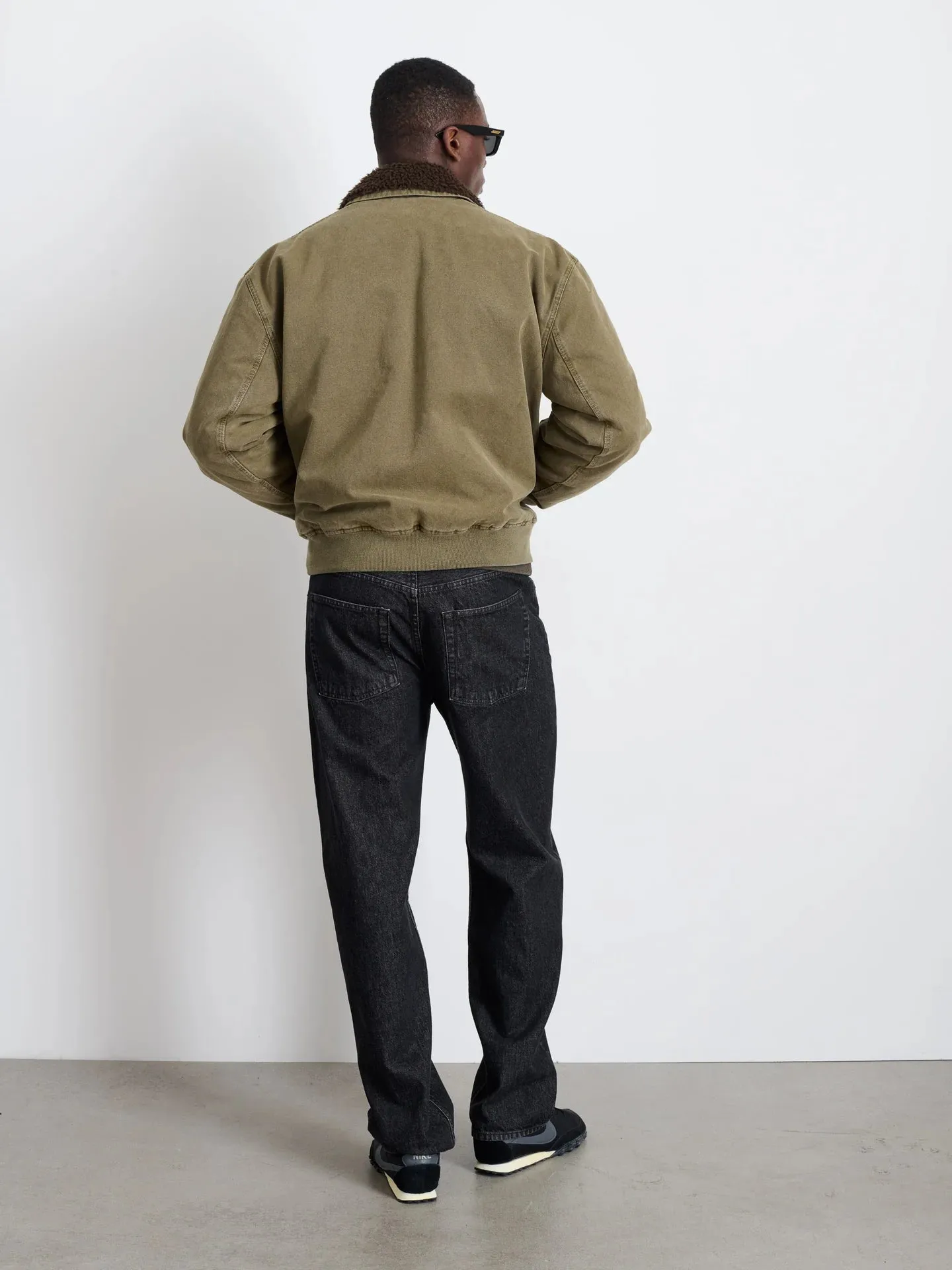 Flight Jacket In Canvas