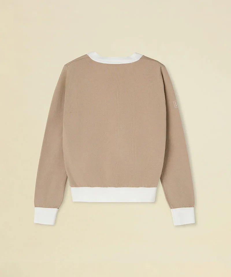 FORDI Essential Cardigan - Beige