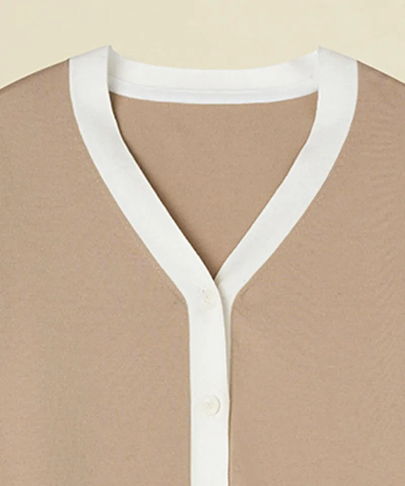 FORDI Essential Cardigan - Beige