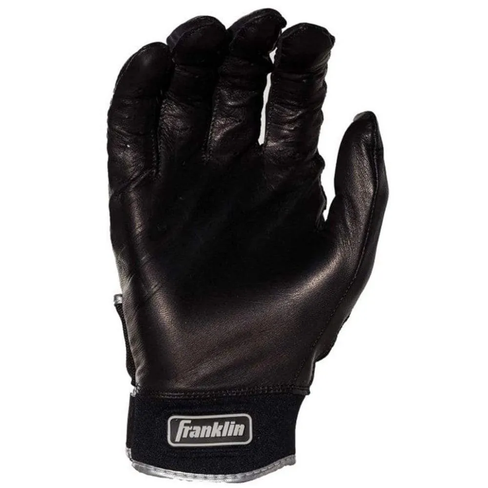 Franklin Powerstrap Chrome Batting Gloves