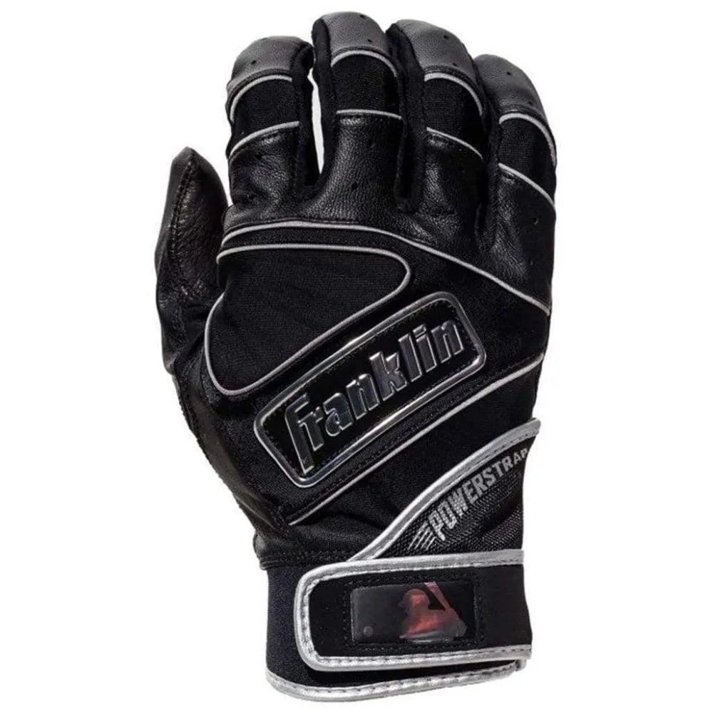 Franklin Powerstrap Chrome Batting Gloves