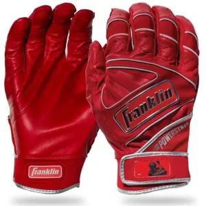 Franklin Powerstrap Chrome Batting Gloves