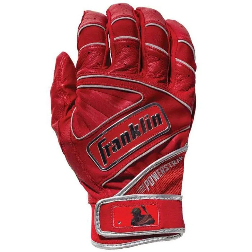 Franklin Powerstrap Chrome Batting Gloves