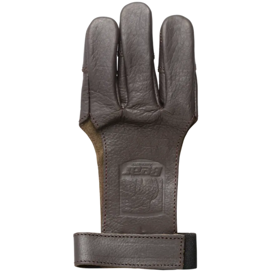 Fred Bear Shooting Glove Leather 3 Finger