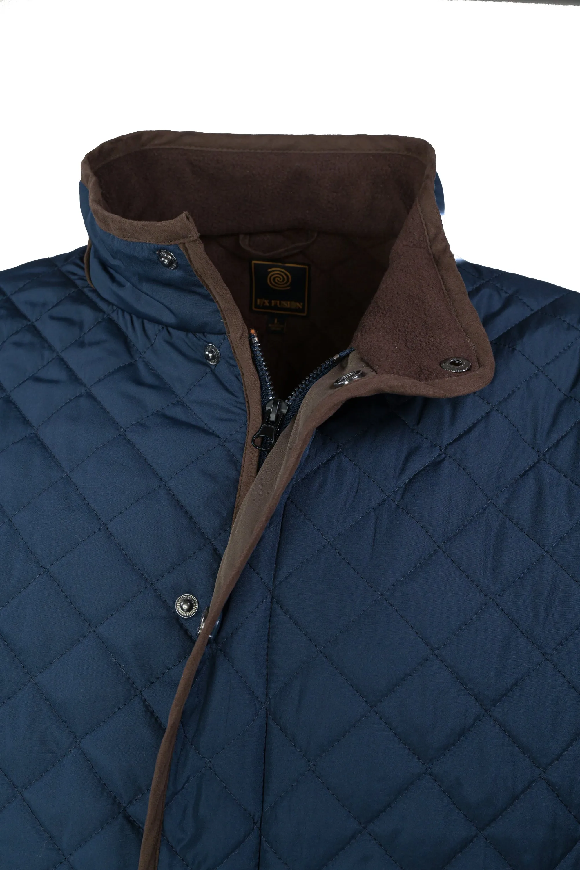 F/X Fusion Quilted Jacket - Indigo