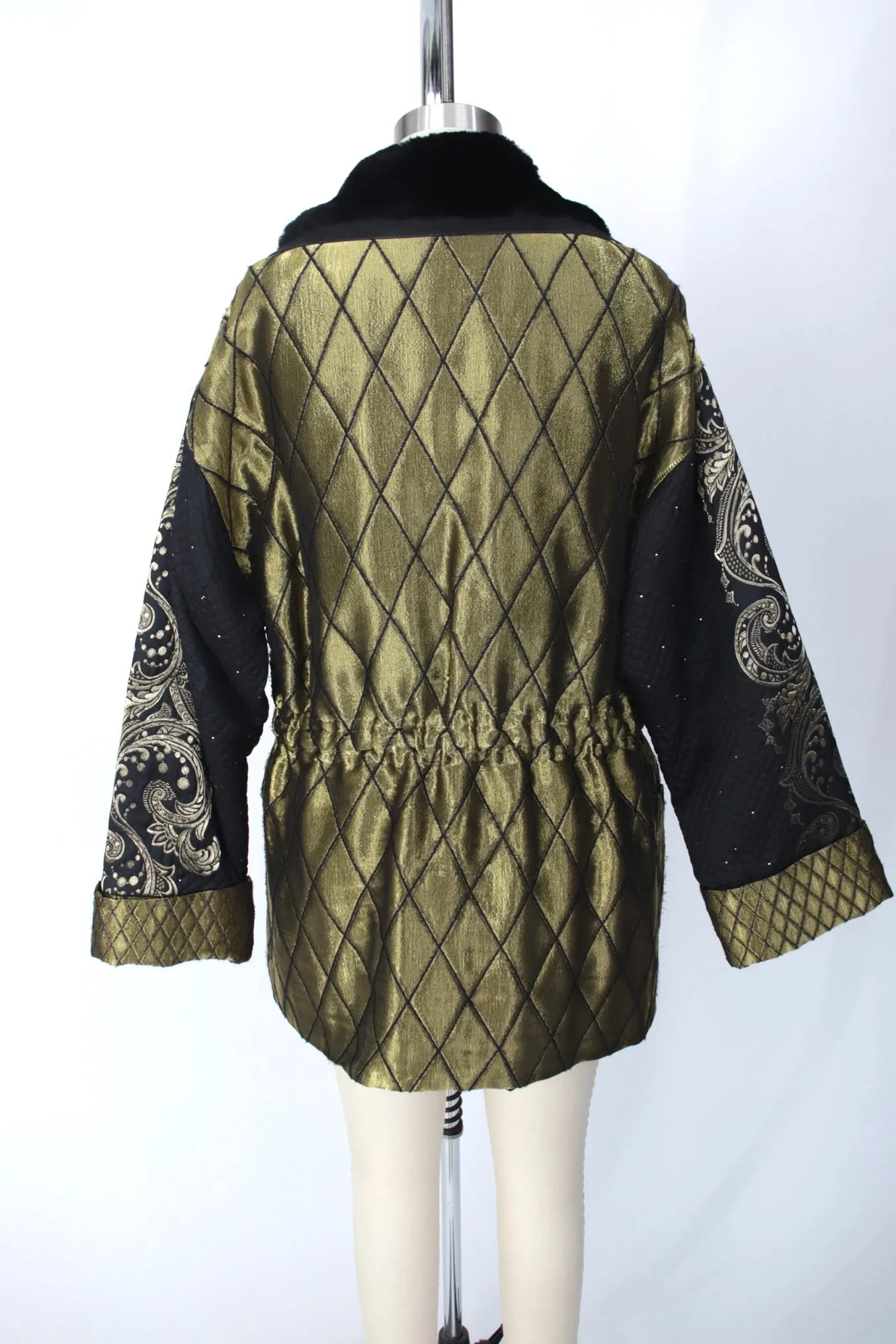 Gianni Versace Diamond Quilt Jacket