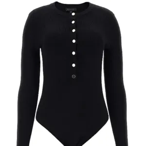 Guess Women's Rib Henley Rika Bodysuit