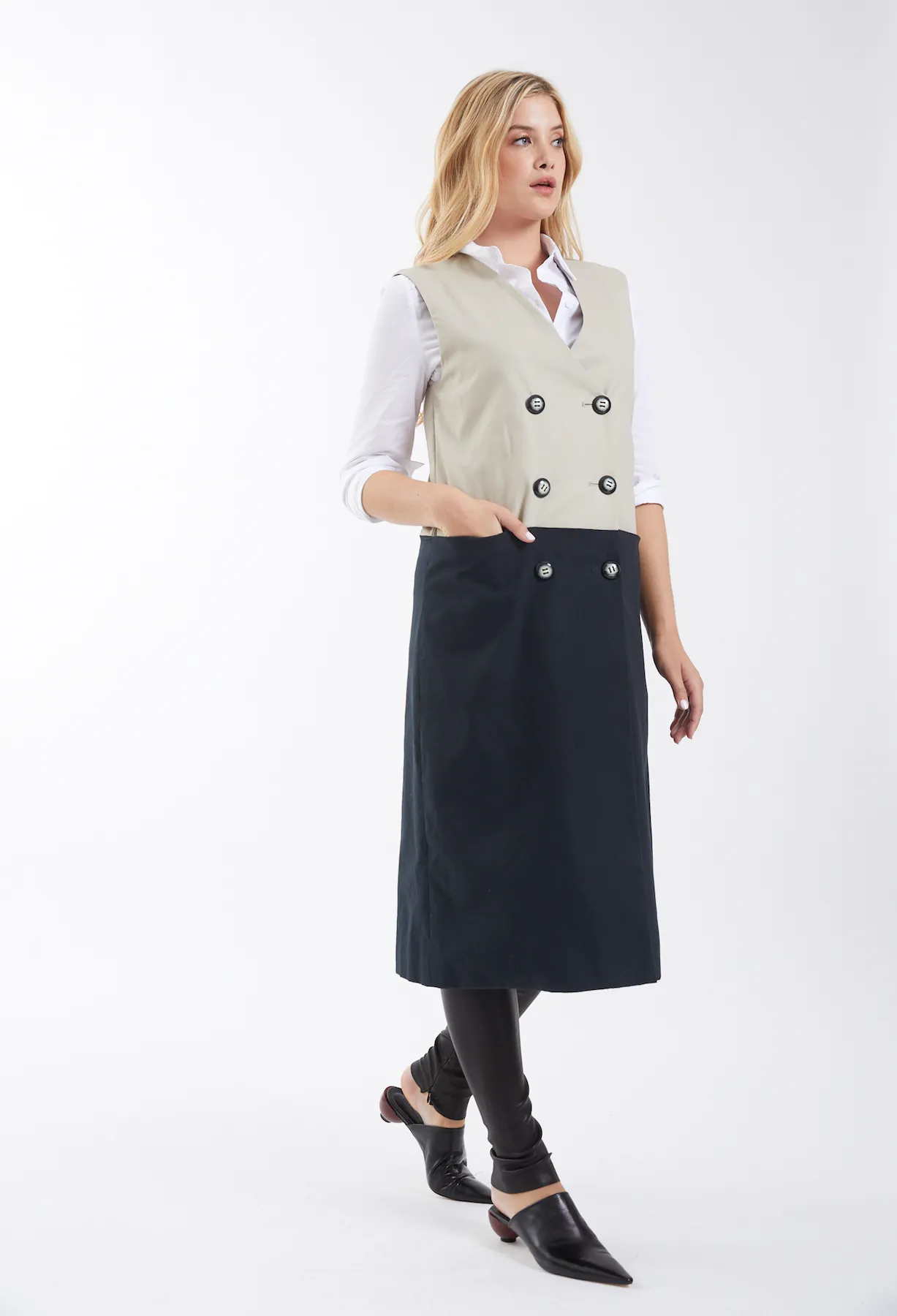 HARRIET VEST DRESS