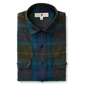 Holman Plaid Performance Flannel Sport Shirt  