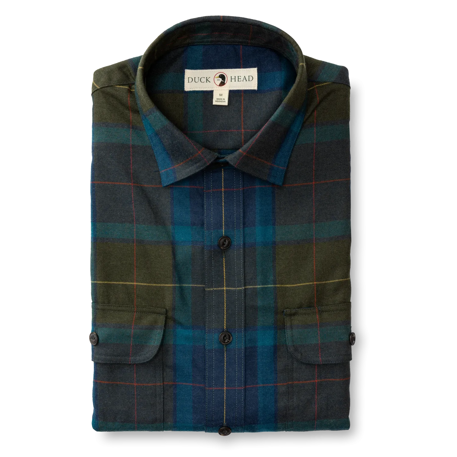 Holman Plaid Performance Flannel Sport Shirt  