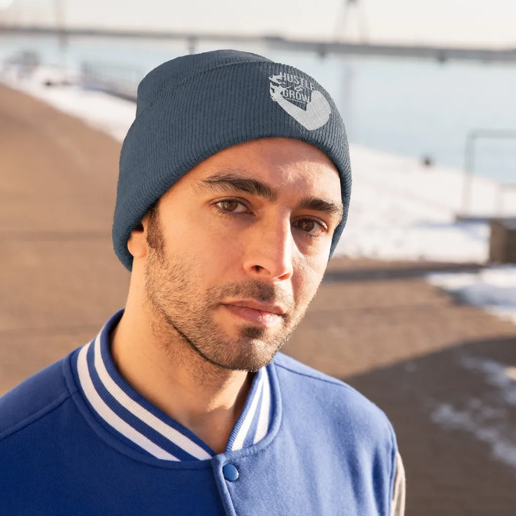 Hustle & Grow Beanie (Millennium Blue)