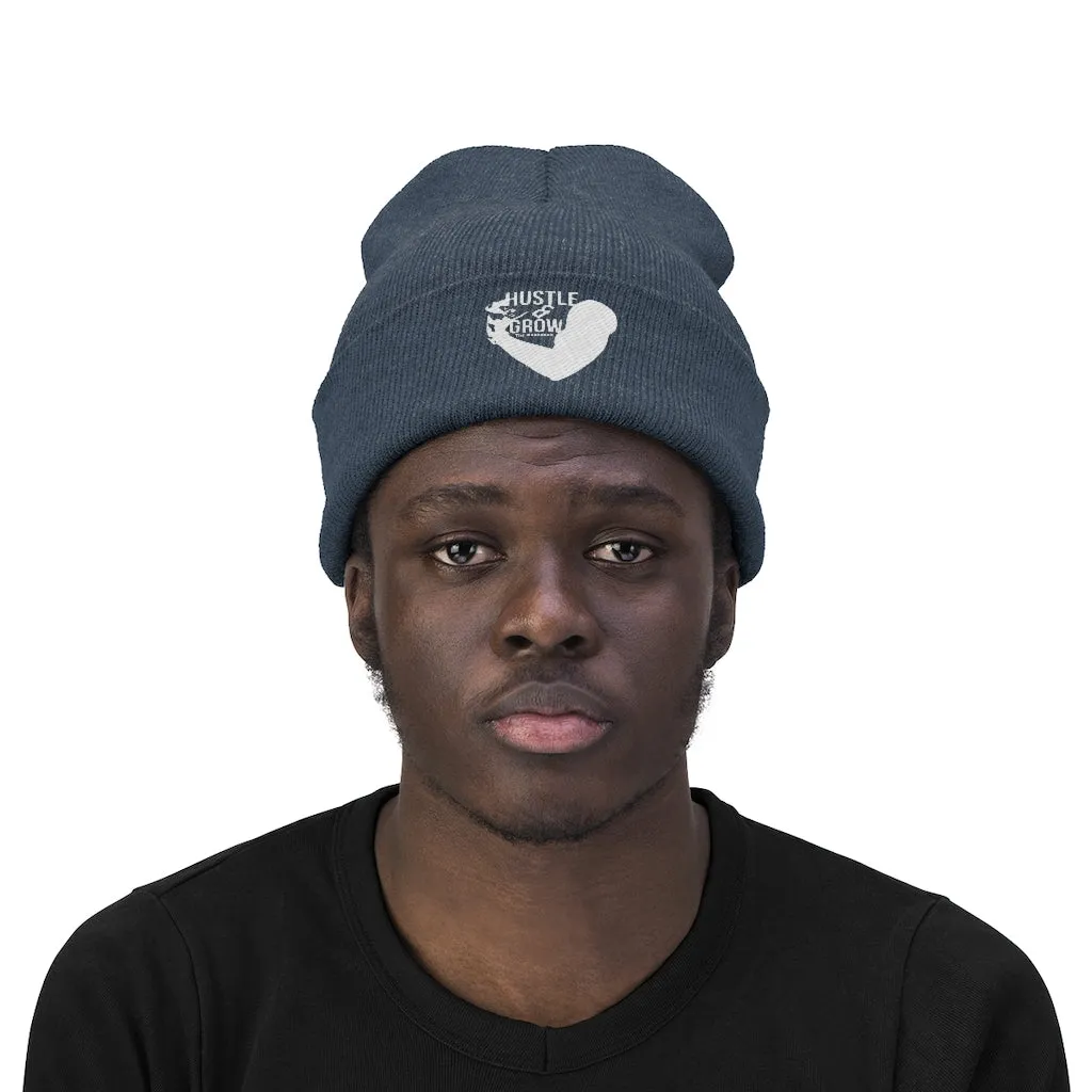 Hustle & Grow Beanie (Millennium Blue)