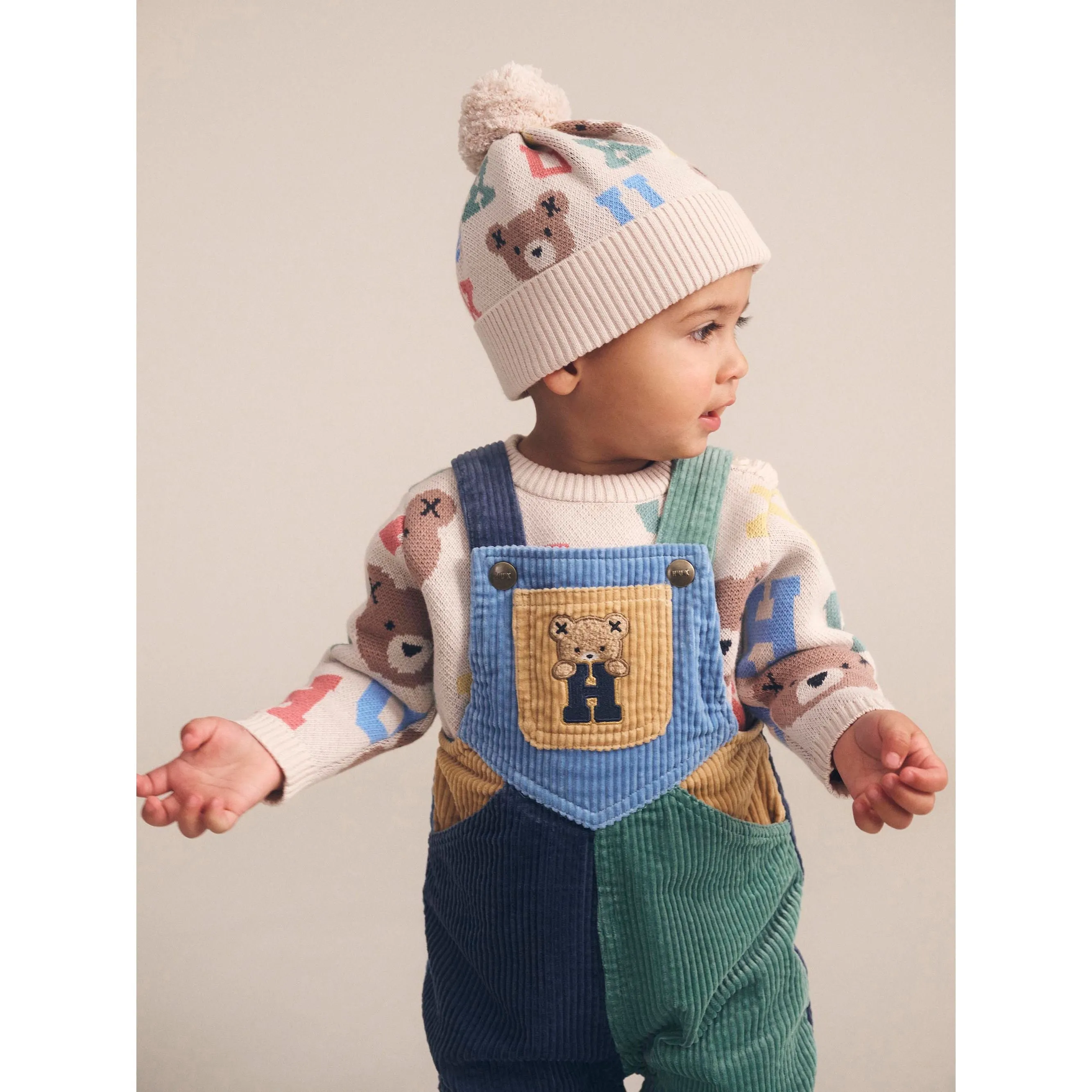 Hux Alphabet Beanie