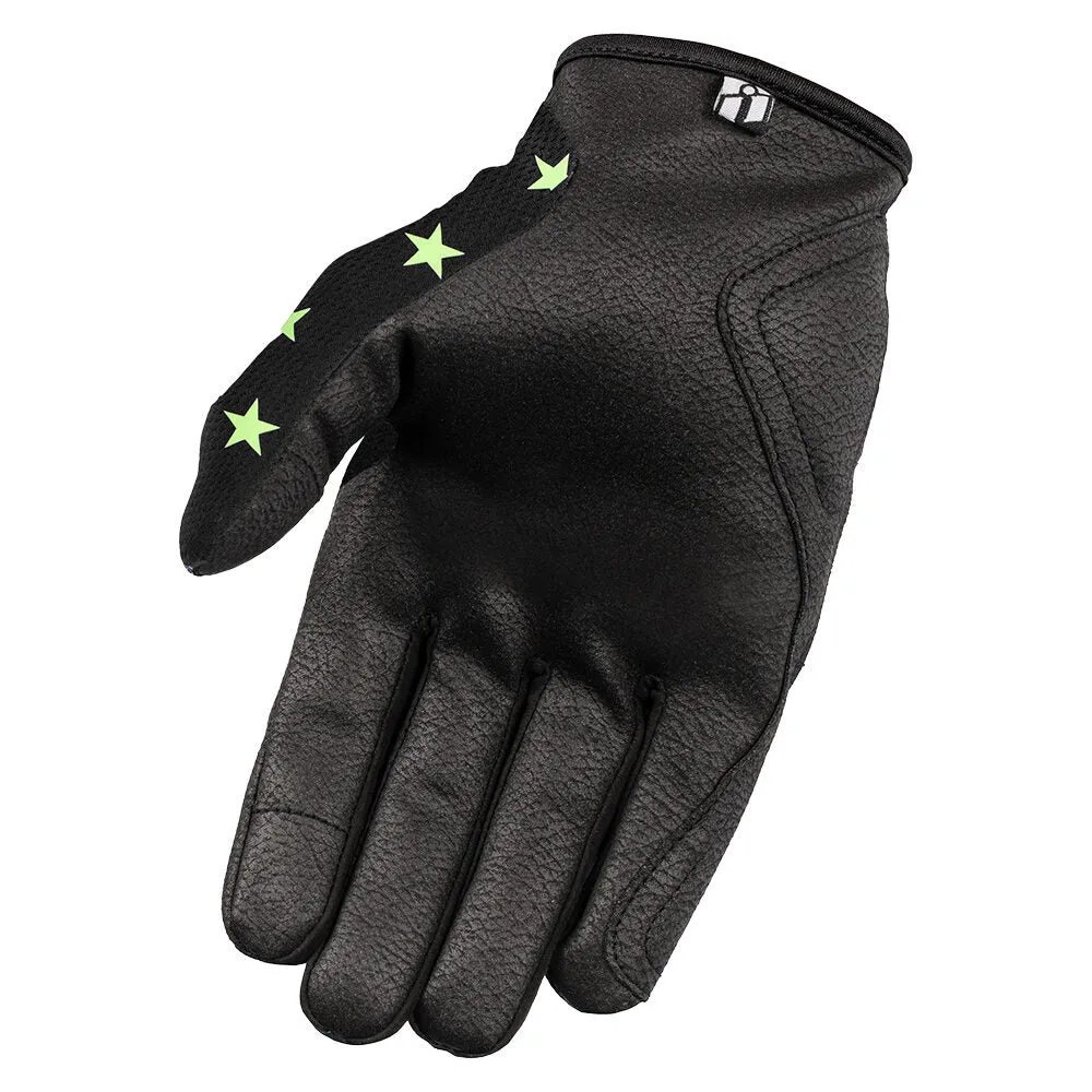 Icon Hooligan Old Glory Gloves - Glow