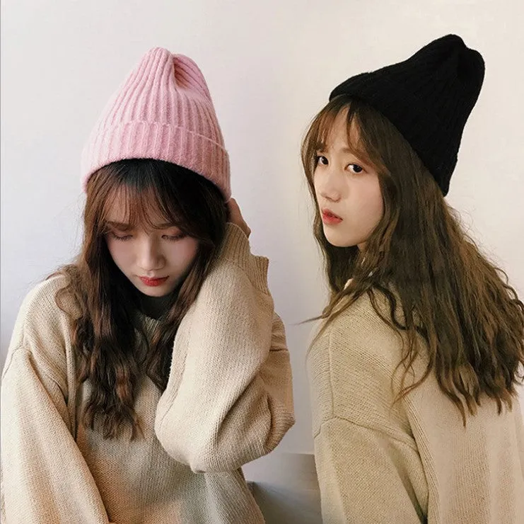 Japanese cute knit hat yc20498
