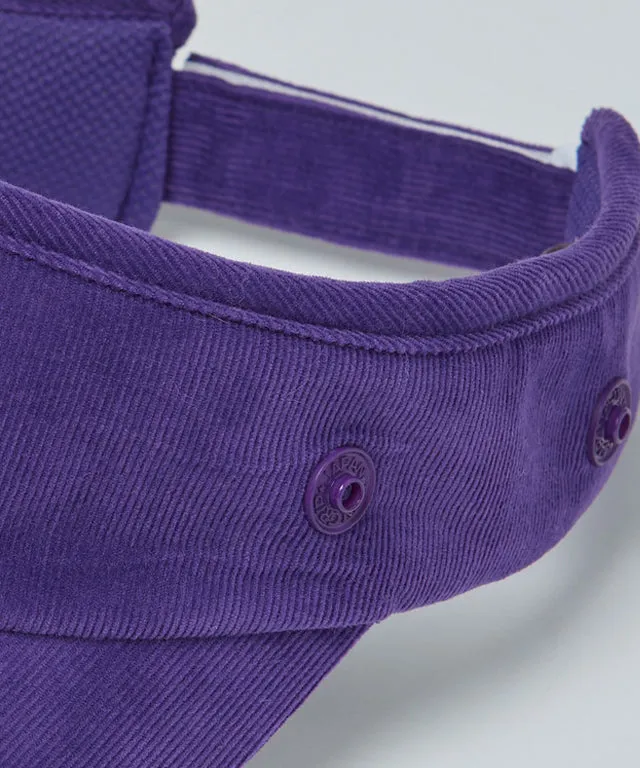 J.Jane 2way Fur Ear Flap Suncap - Purple