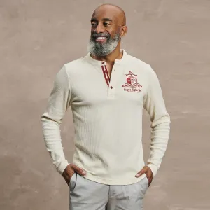 Kappa Alpha Psi Coat of Arms Waffle Henley