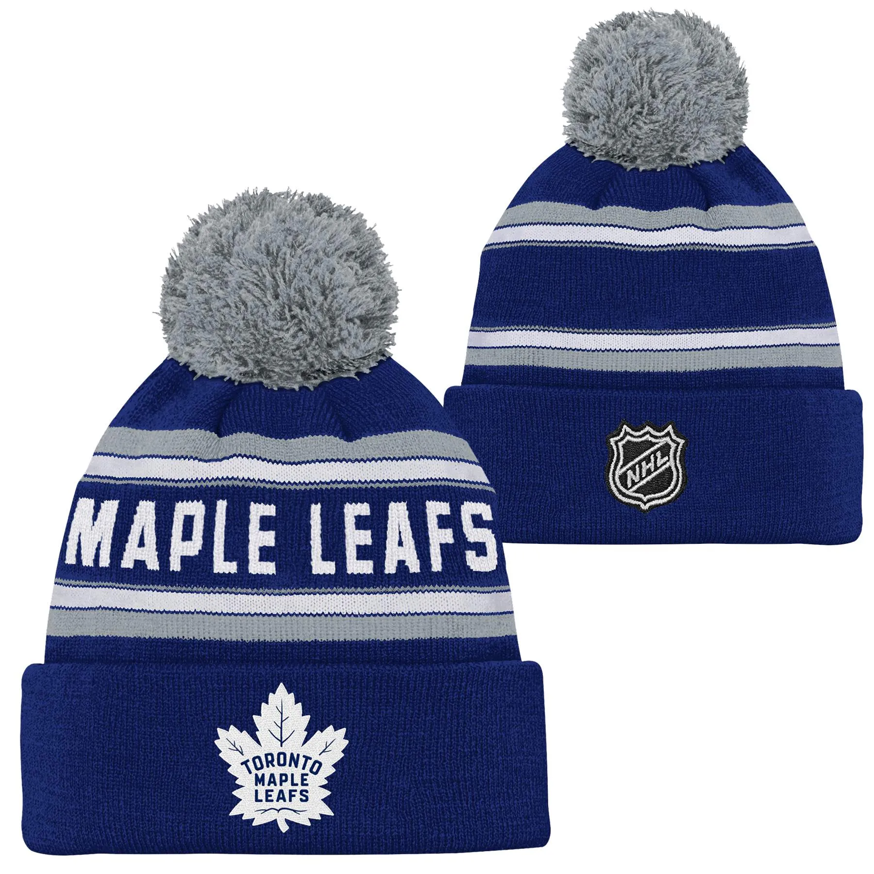 Kids NHL Jacquard Cuff Pom