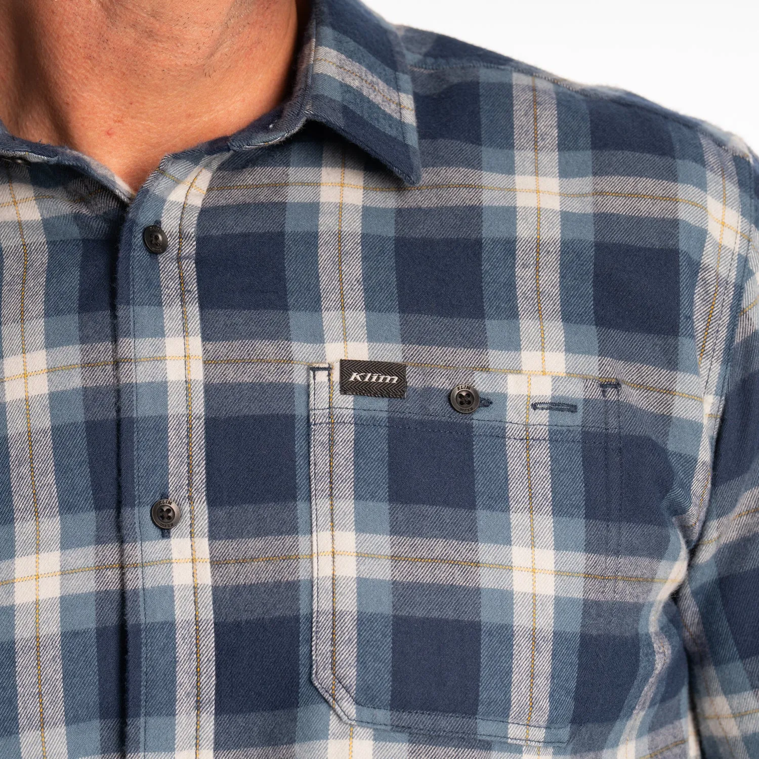 KLIM Mens Alderson Midweight Flannel Shirt