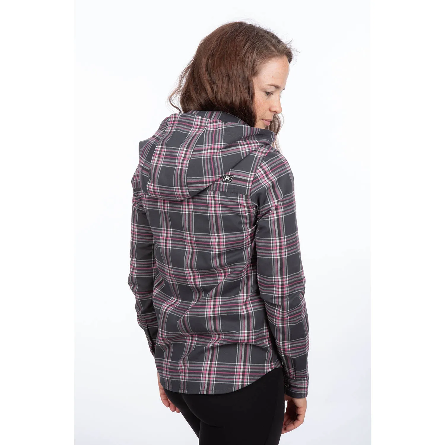 KLIM Womens Ginny Mountain Midweight Stretch Flannel Hoodie