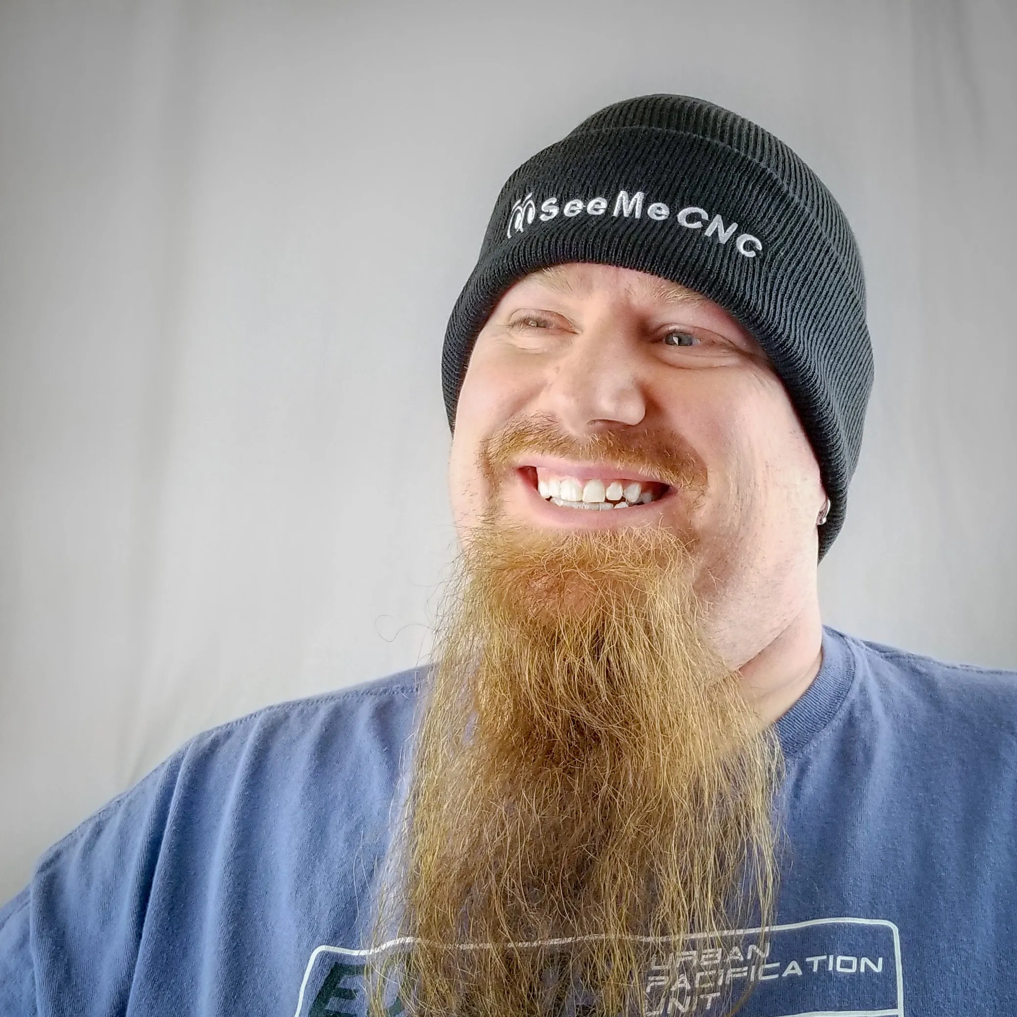 Knit SeeMeCNC Cap Black-Silver