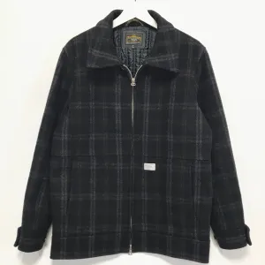 [L] WTaps 10AW Melton Wool Grease Jacket Black