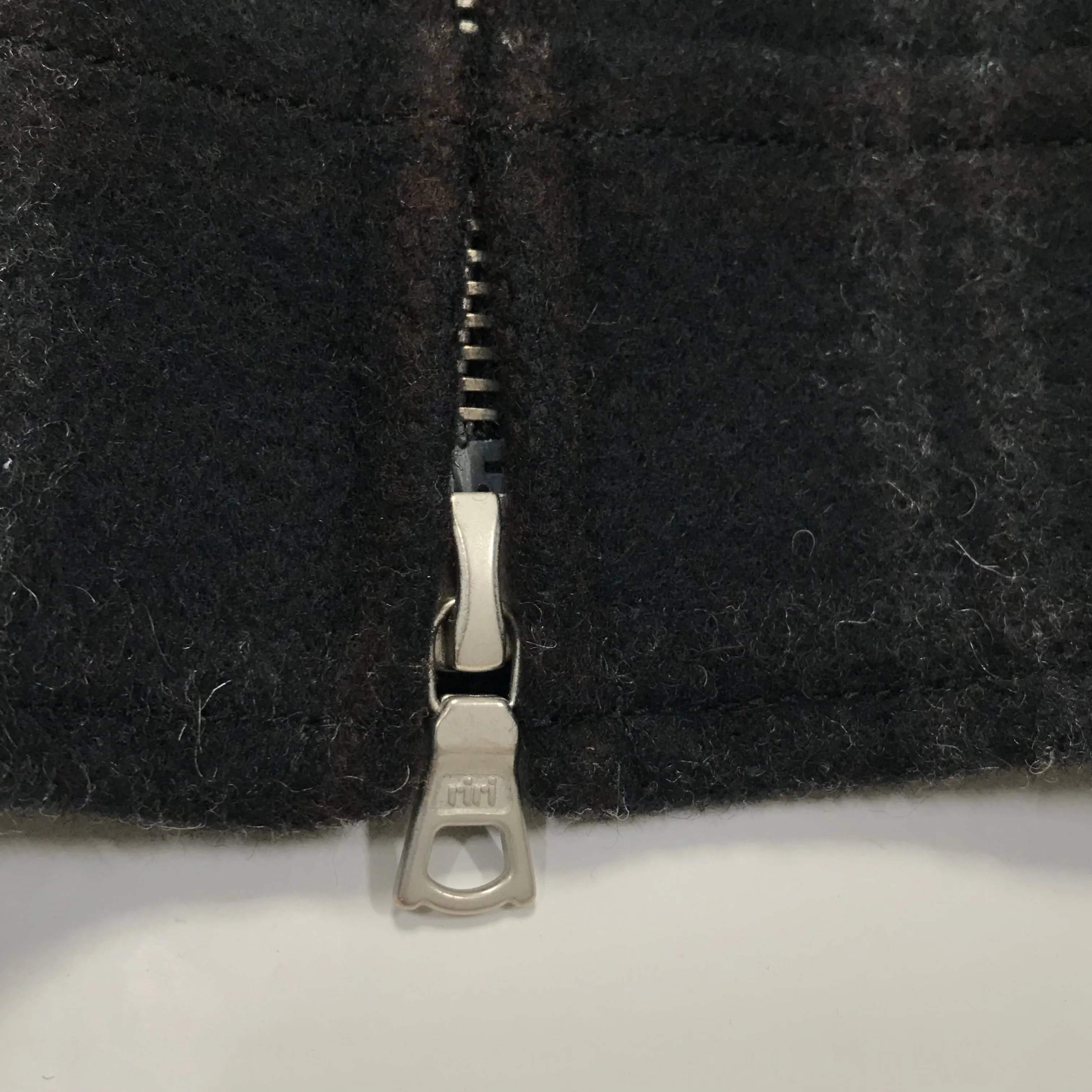 [L] WTaps 10AW Melton Wool Grease Jacket Black