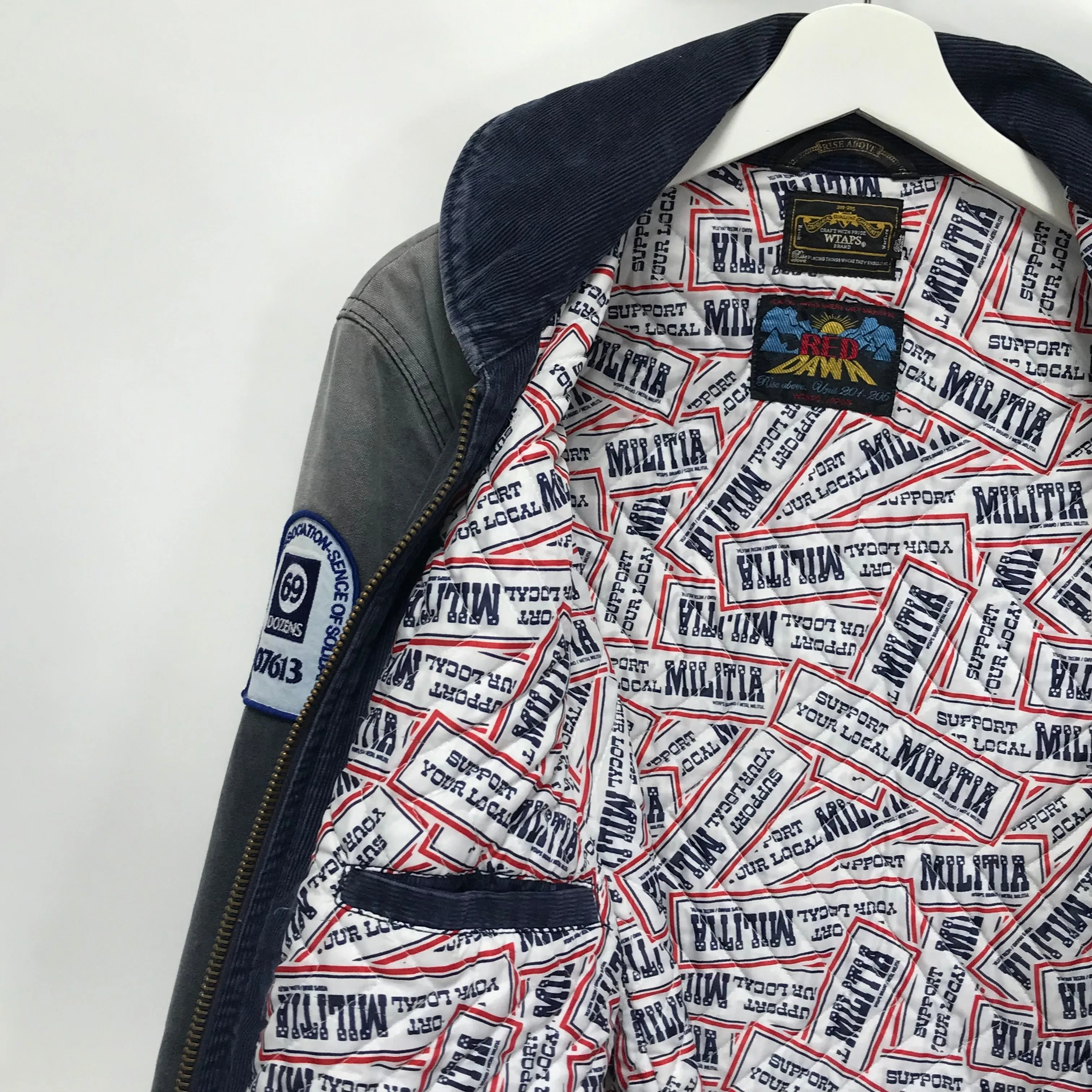 [L] WTaps x Rats Red Dawn Dept Cotton Canvas Work Jacket