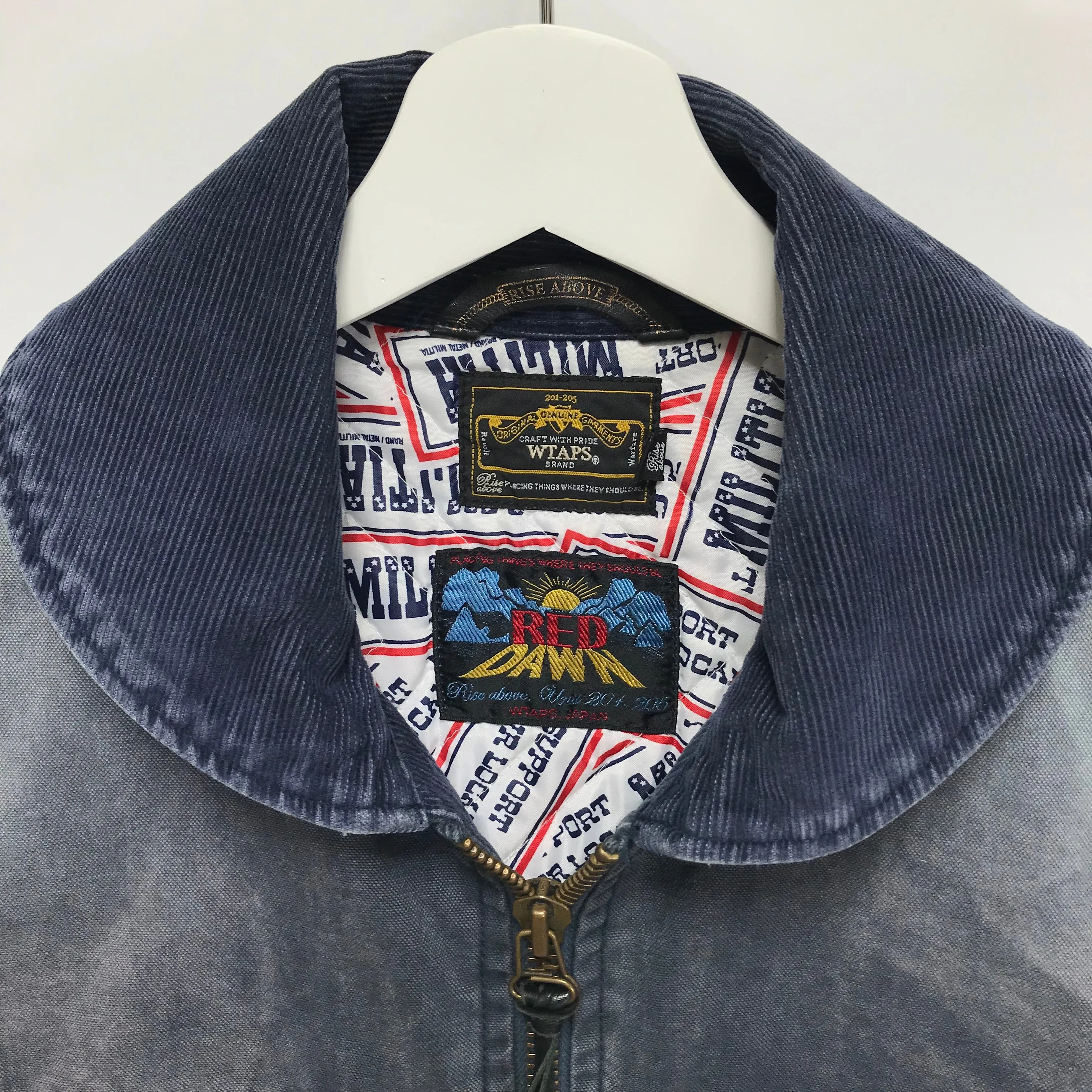 [L] WTaps x Rats Red Dawn Dept Cotton Canvas Work Jacket