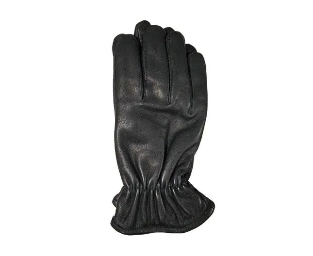LEATHER GLOVES W/ULTRAMAXX LINERS, EXTENDED, BLACK