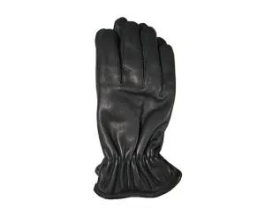 LEATHER GLOVES W/ULTRAMAXX LINERS, EXTENDED, BLACK