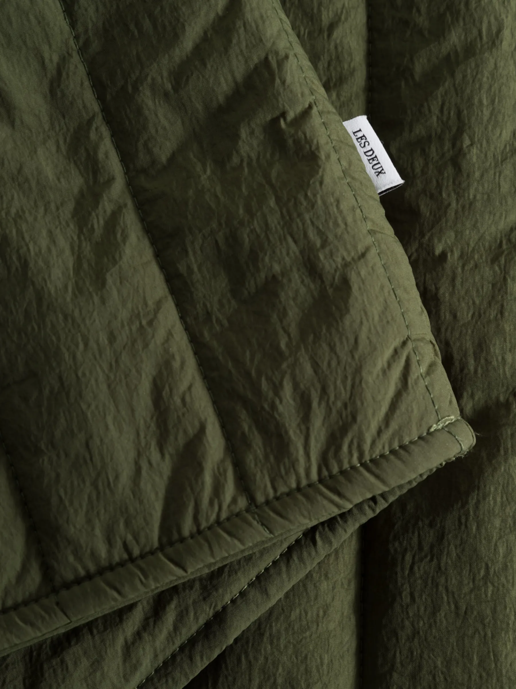 Les Deux Martin Vest - Chive Green