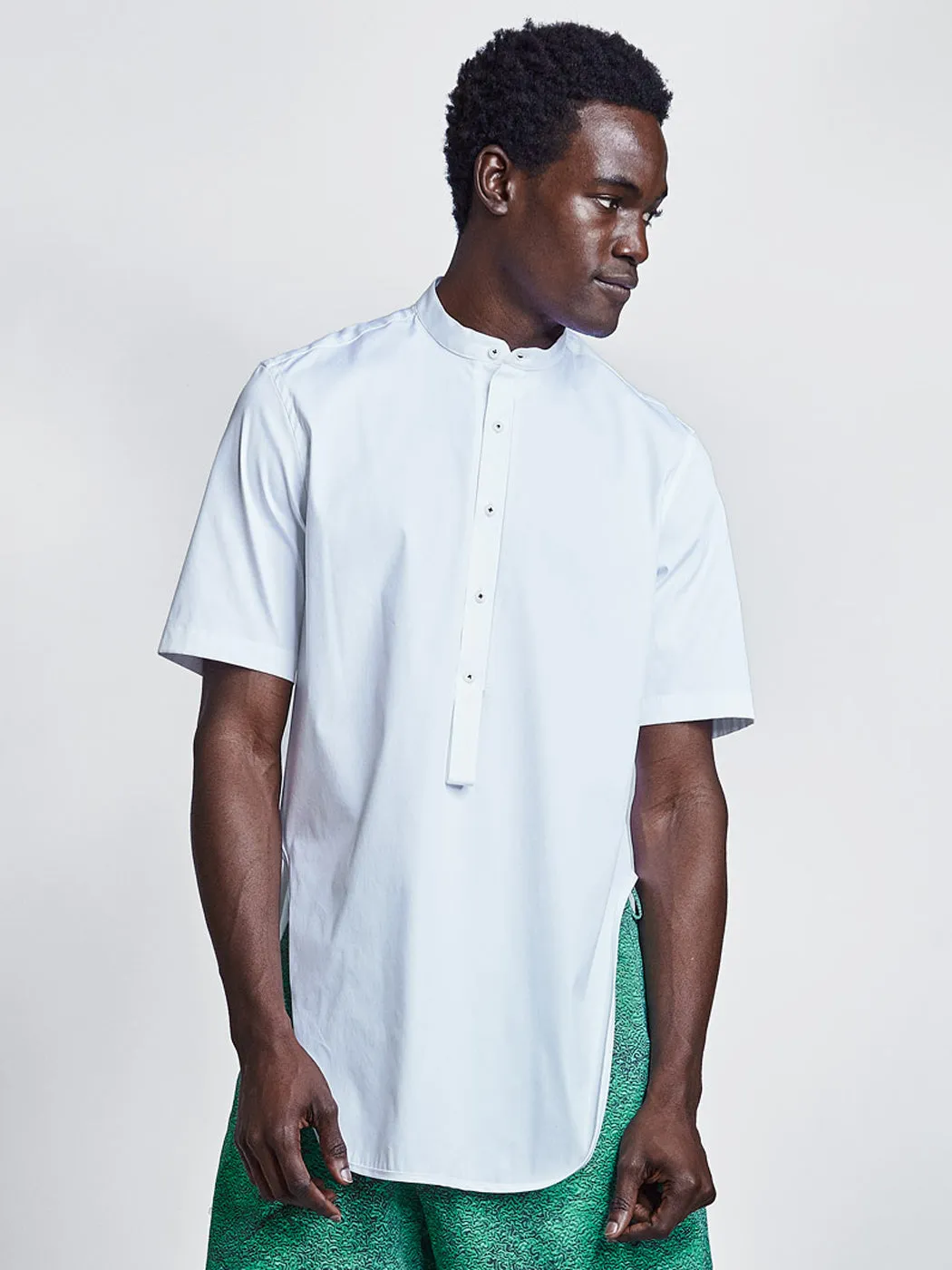 Loop Placket Shirt Long