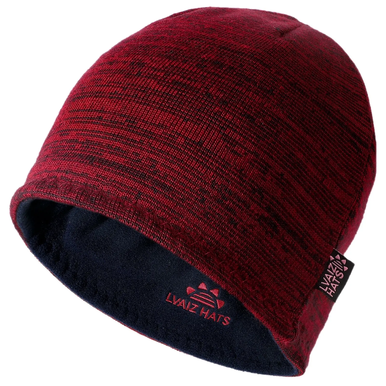 Lvaiz Winter Fleece Lined Knitted Beanie Hats