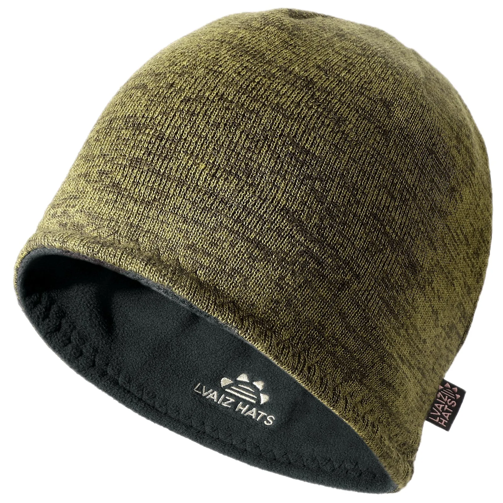 Lvaiz Winter Fleece Lined Knitted Beanie Hats