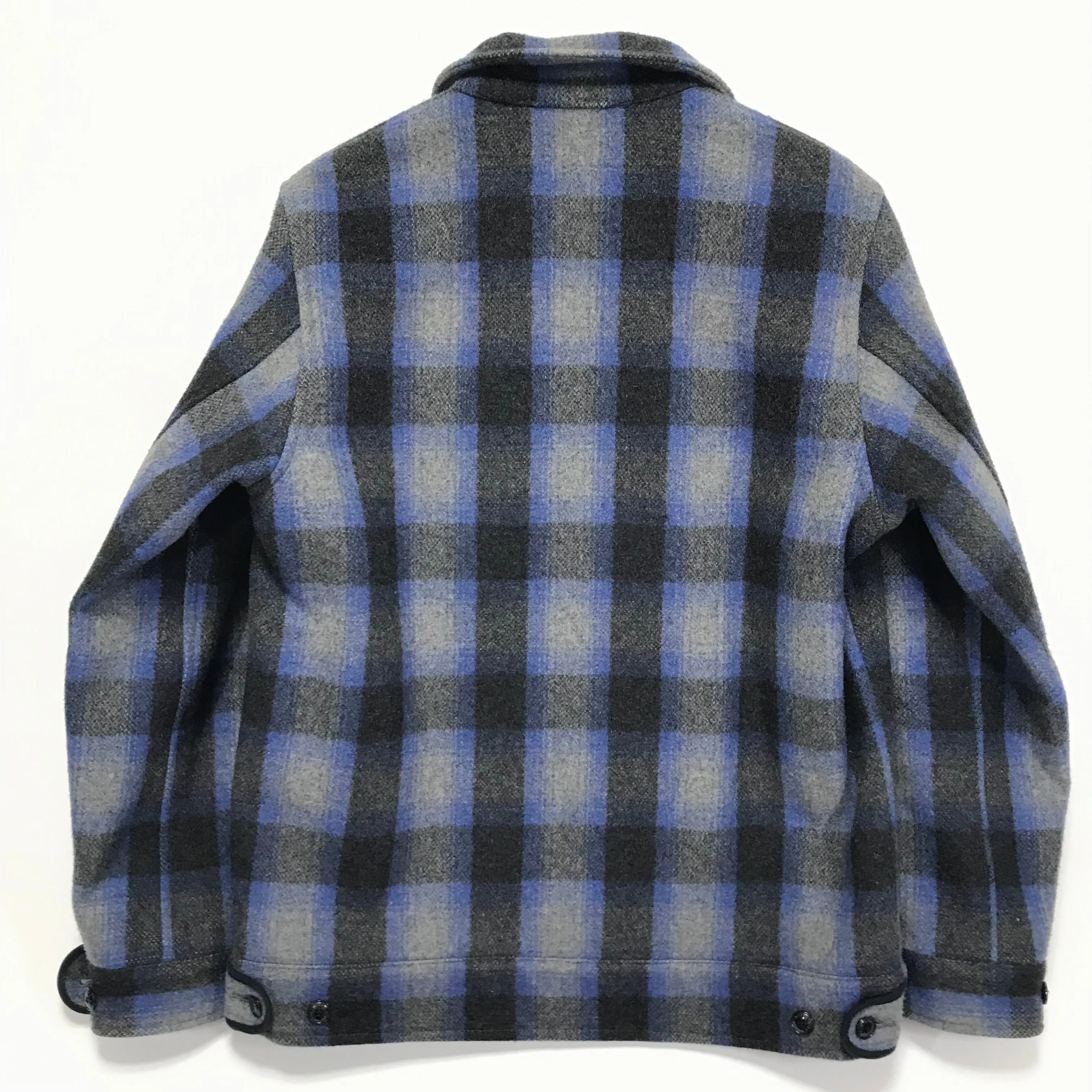 [M] WTaps 09AW Melton Wool Grease Jacket Blue