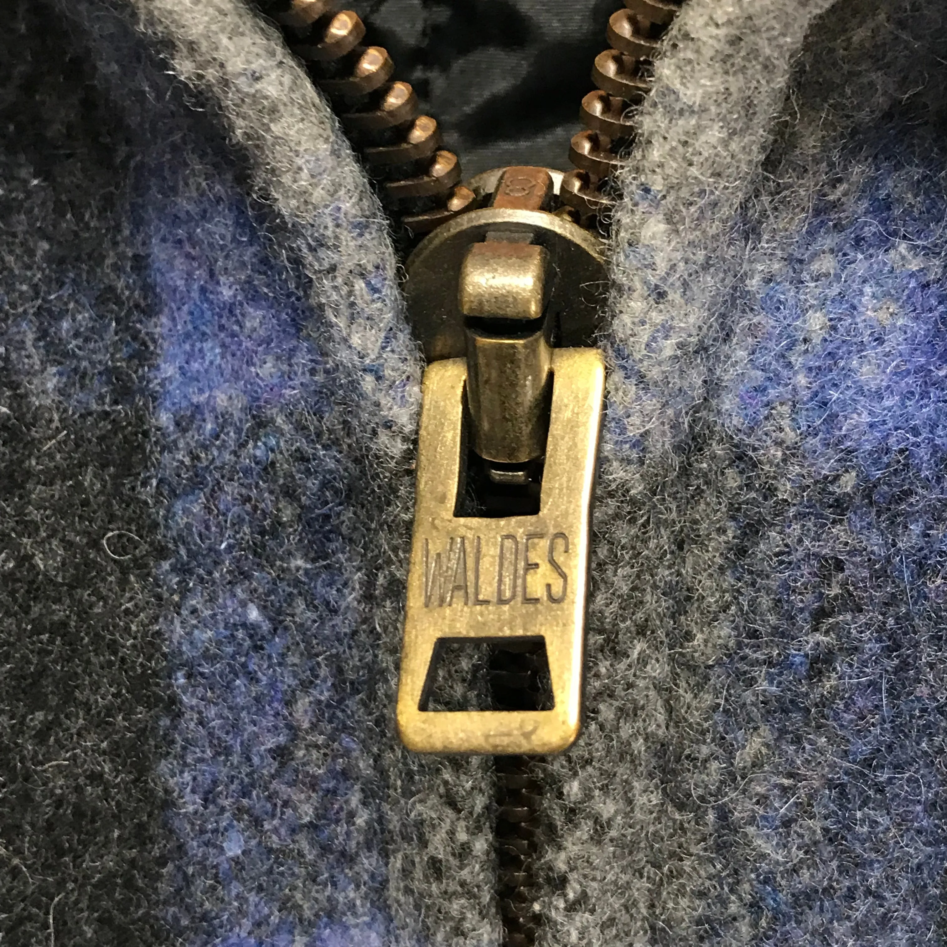[M] WTaps 09AW Melton Wool Grease Jacket Blue