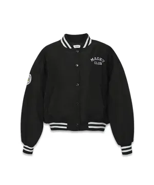 MACKY Golf: Signature Quilting Varsity - Black