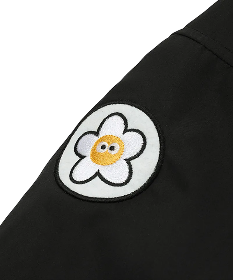 MACKY Golf: Signature Quilting Varsity - Black