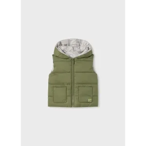 Mayoral Forest Green Reversible Quilted Vest